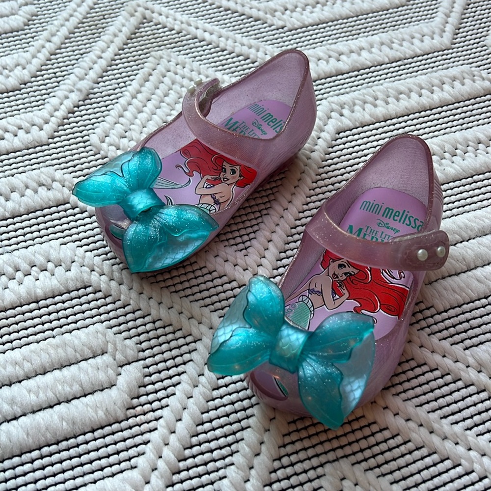 Mini Melissa- The little mermaid shoes